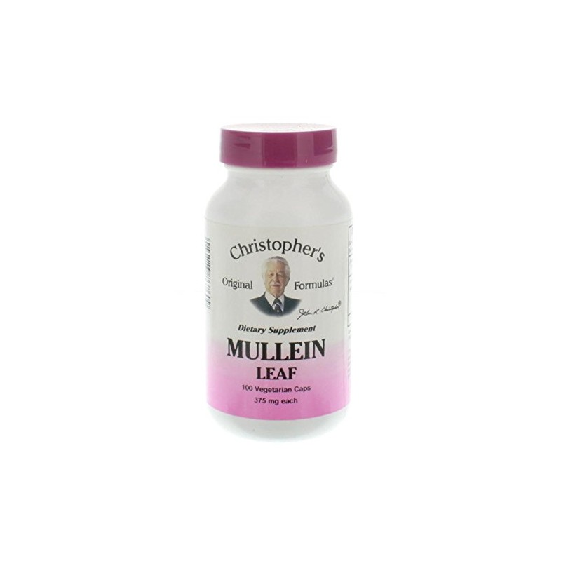 Christopher'S Original Formulas, Single Herb Mullein, 100 Capvegi