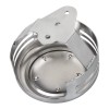 Unbranded Round Chrome Horn Cover For Harley Big Twin Dyna