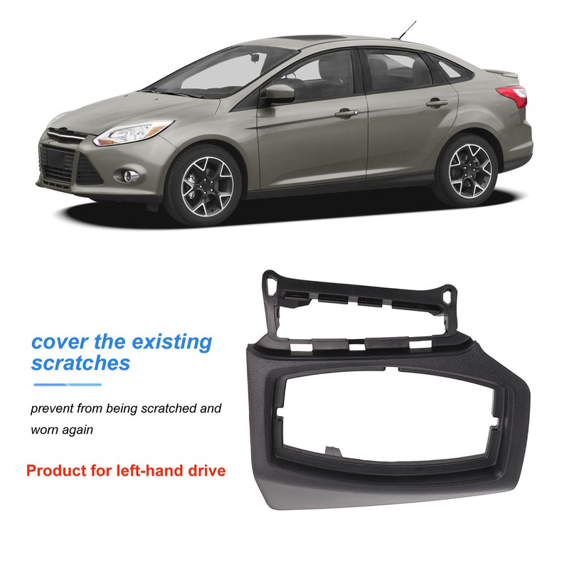Headlight Control Switch Frame Trim ABS Plastic Protector Replacement for
