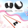 Pack of 8 Chopsticks Helpers, Reusable Chopsticks Trainer Helpers, Black