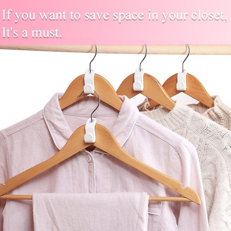 60 Pcs Hangers Space Savers, Space Saving Hangers, Coat Hangers
