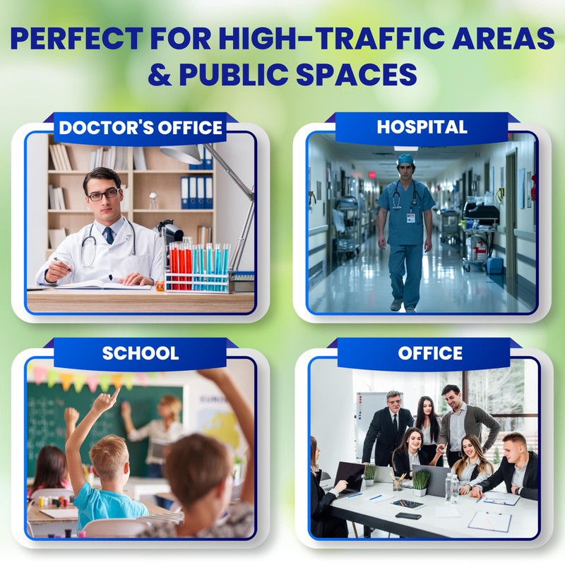 Hand Sanitizer Gel with Pump – 70% Alcohol Bulk Hand