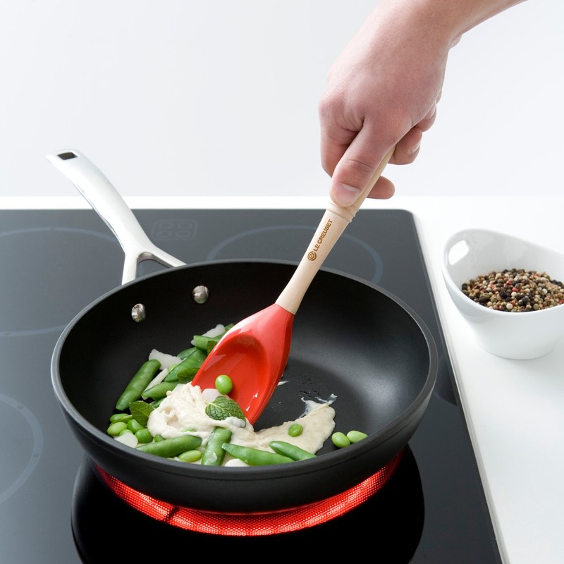 Le Creuset Smaller Venus Spatula Spoon Cherry Red