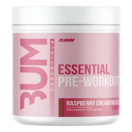 Raw Cbum Essential Pre Workout Pre Entreno 30 Servs Sfn