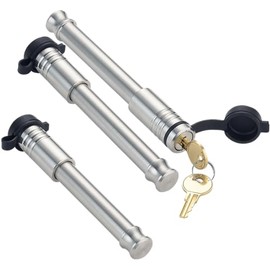 61804 | 3 Pack Mixed 2.5, Keyed Alike, Blue Ox Hitch Lock for Blue Ox Adjustable Ball Mount & 2.5" Receiver, American Made in USA, Best Truck Accessories, Heavy Duty Hitch Lock