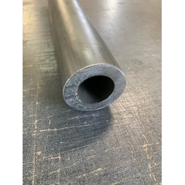 2" OD x 3/8" Wall DOM Seamless Round Tube,1-1/4" ID, Mild Steel Tubing (24)