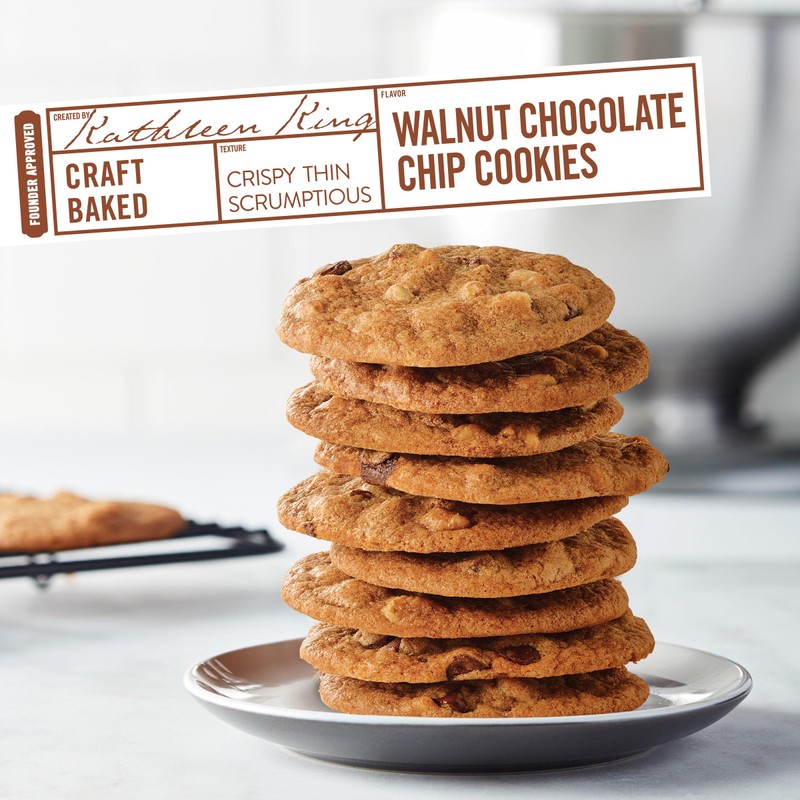 Tate's Bake Shop Walnut Chocolate Chip Cookies, 7 oz