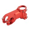 Bike Stem Red Aluminum Alloy Mountain Bike Handlebars Negative 17