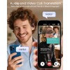 TAGRY AI Translation Earbuds - Real-Time 164 Languages with 80H