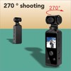Handheld Gimbal Integrated Camera, 30m Waterproof Action Pocket Camera with