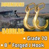 SENKEYFE G70 J Hook 8 Inch Short Tow Hook on