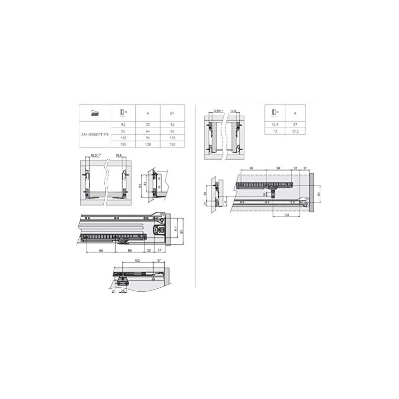 Soft Close Mechanism for All Roller Slides and Metal Box