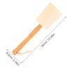 minkissy Stick Bath Exfoliating Brush Dual Sided Skin Cleaning Scrubber