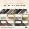 Decor Grates LTH310-BLK Lattice Floor Register, 3x10 Inches, Black,(Alloy Steel,