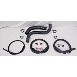Gates 1967-72 Chevy C10 LS Swap Radiator Hose Kit [1003KIT] LS1, LS2, C1500, Clamps