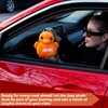 Jeep Text Logo Stuffed Animal Plush Duck Orange -Perfect Enthusiasts