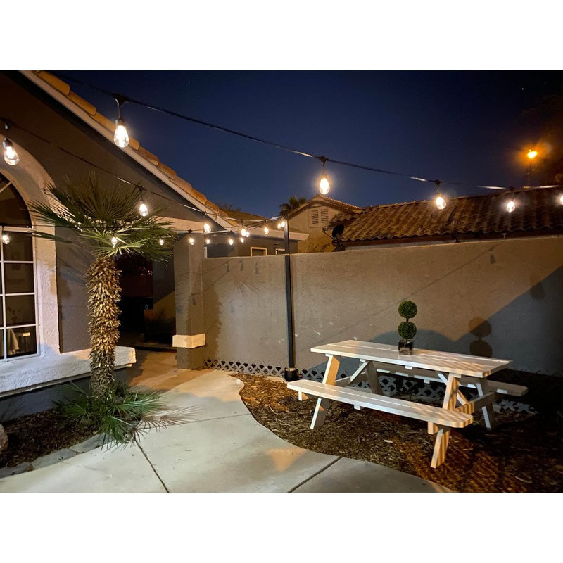 Brightech Ambience Pro 27 Ft Solar Powered String Lights -