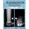 KAYOJU High Pressure Shower Head, One-Hand Control 4-Mode Handheld Showerhead