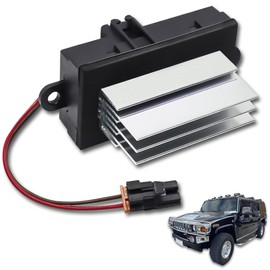 19331830 Blower Motor Resistor Heater Fan Control Module fit for Hummer H2 2003-2007 Replace 19329838 89023355 93803637 88986529 15-80388 15-80655 15-80911 19331830 3GSH-19E624-CA 4GSH-19E624-AA
