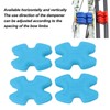 4pcs Bow Limb Dampener Wear Resistant Rubber Reducing Noise Vibration