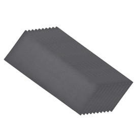 CoCud Wet Dry Sanding Sheets 9" x 3.6" 600 Grit Silicon Carbide Sandpaper - (Applications: for Plasterboard, Wood, Metal) - Pack of 10