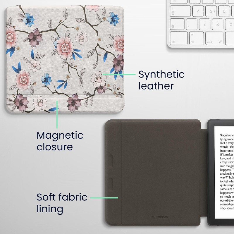 kwmobile Flip Case Compatible with Kobo Libra 2 Case -