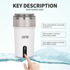 IOPW Hydrogen Water Bottle Generator, Stainless Steel Hydrogen Water Bottle,