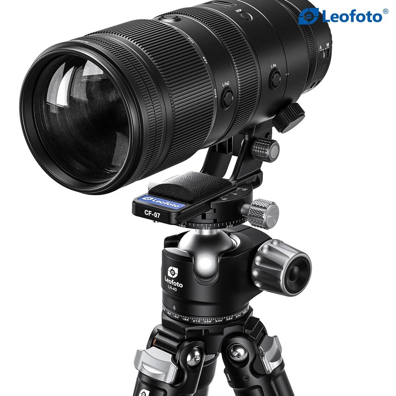 Leofoto 039311 Tripod Seat CF-07 Lens Foot, Tripod Accessory, Lens