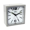 Atlanta Quartz alarm clock without ticking, creeping second, light, flashing