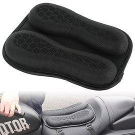 SUNPIE Motorcycle Seat Cushion Small Gel Cover Pad Foldable Universal 3D Honeycomb Structure Seats Cushion w/Breathable for Long Rides