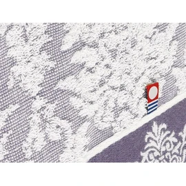 Kosugizen YK-601PU Imabari Brand Towel, Mini Bath Towel, Front Purple, 19.7 x 39.4 inches (50 x 100 cm), Elegant, Medium Thickness (Standard) Type, 1 Piece