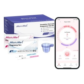 Mom Med 50 Test Ovulacion Y 20 Pruebas De Embarazo
