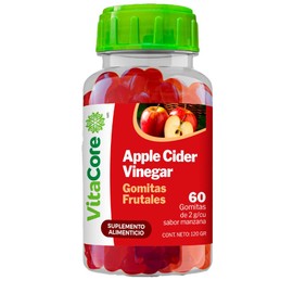 Gomitas de Vinagre de Manzana  60 piezas  Suplemento Alimenticio                                                                                      