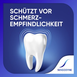 Sensodyne MultiCare Zahnfleischschutz Zahncreme, tägliche Zahnpasta mit Fluorid, bei schmerzempfindlichen Zähnen, 75ml
