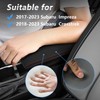 BoxCheer Armrest Cover for 2017-2023 Subaru Impreza 2018-2023 Crosstrek Center