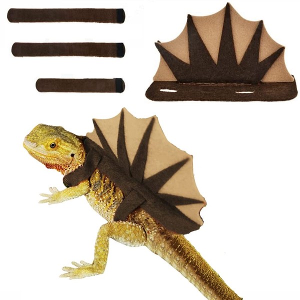 HAICHEN TEC Bearded Dragon Dinosaur Costume Handmade Outfit Felt Apparel
