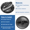 AMI PARTS 4 Pack 74011287 Gas Range Burner Knob Black