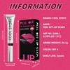 3Pcs Peel-Off Lip Stain & Lipliner Set - Waterproof, Long-Lasting,