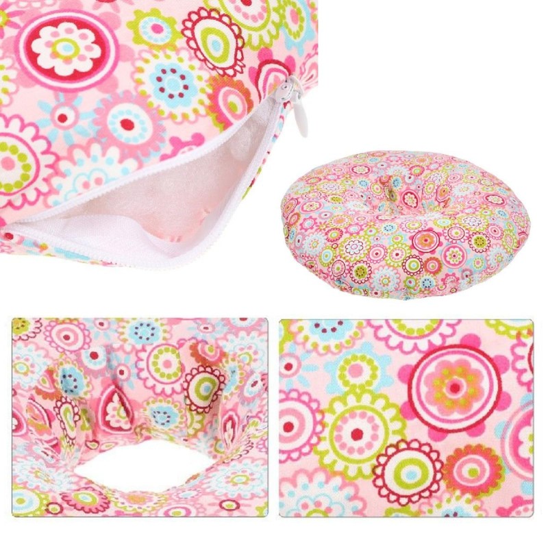 SELECOCO Ear Pillow, Side Pillow, Piercing Pillow, Donut Pillow, Soft