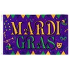 Mardi Gras Festival Flag - 3x5ft Poly Flag For Spring