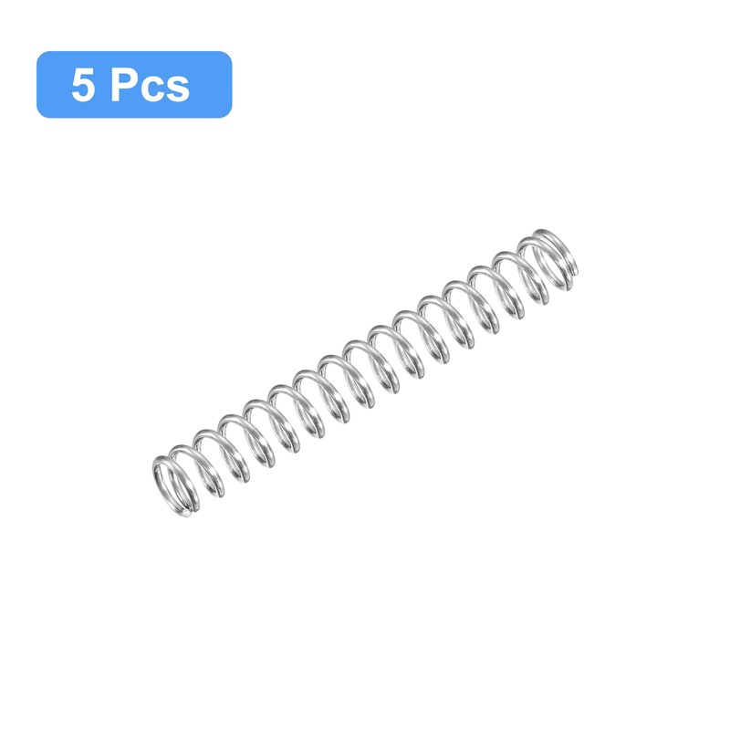 QUARKZMAN Compression Spring 304 Stainless Steel 6 mm AD 0.8