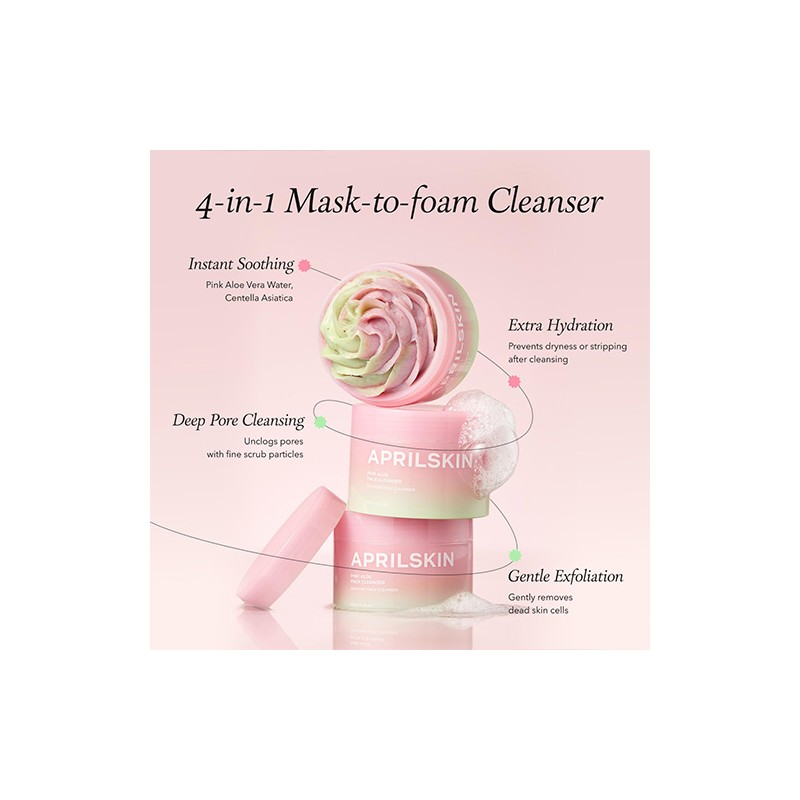 APRILSKIN [APRILSKIN]Pink Aloe Pack Cleanser 120ml
