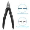 Ainiv 2PCS Micro Wire Cutter, Spring-Loaded Side Cutting Pliers Flush