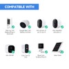 OLAIKE Smart Home Adjustable Indoor/Outdoor Metal Wall Mount (2 Pack)