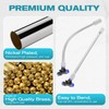 20 Packs Flexible Nozzle Extensions 5.9 Inch, Brass Mist Rod