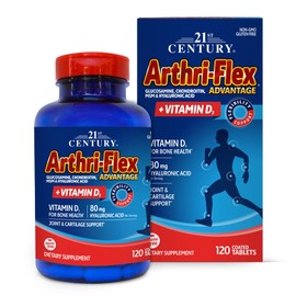 21st Century Arthri-Flex Advantage + Vitamin D3, 120 Coated Tablets