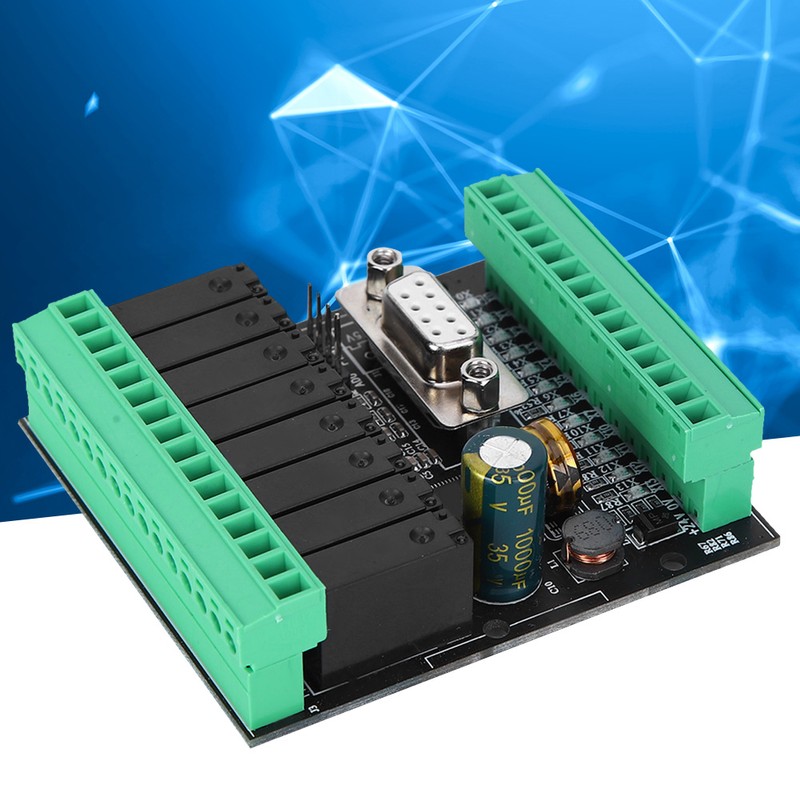 PLC Industrial Control Board Based on FX1n 2N‑6Mr t 10/14/20Mr