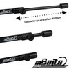 Angel-Berger Magic Baits Black Bankstick Rod Holder Various Lengths Aluminium