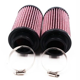 Saihisday Filtro de aire de 26 mm para Yamaha Banshee YFZ 350 filtro de cápsula de aire (paquete de 2)