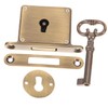 Angoily 1 Set Drawer Lock Cabinet Locks with Key Desk